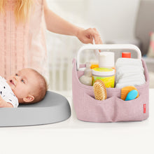 Load image into Gallery viewer, Skip Hop Nursery Style Light-Up Nappy Caddy - Pink (3)
