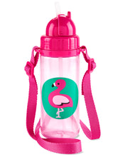 Load image into Gallery viewer, Skip Hop Zoo PP Straw Bottle (Long Strap) - Flamingo
