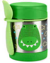 Load image into Gallery viewer, Skip Hop Zoo Insulated Food Jar - Crocodile
