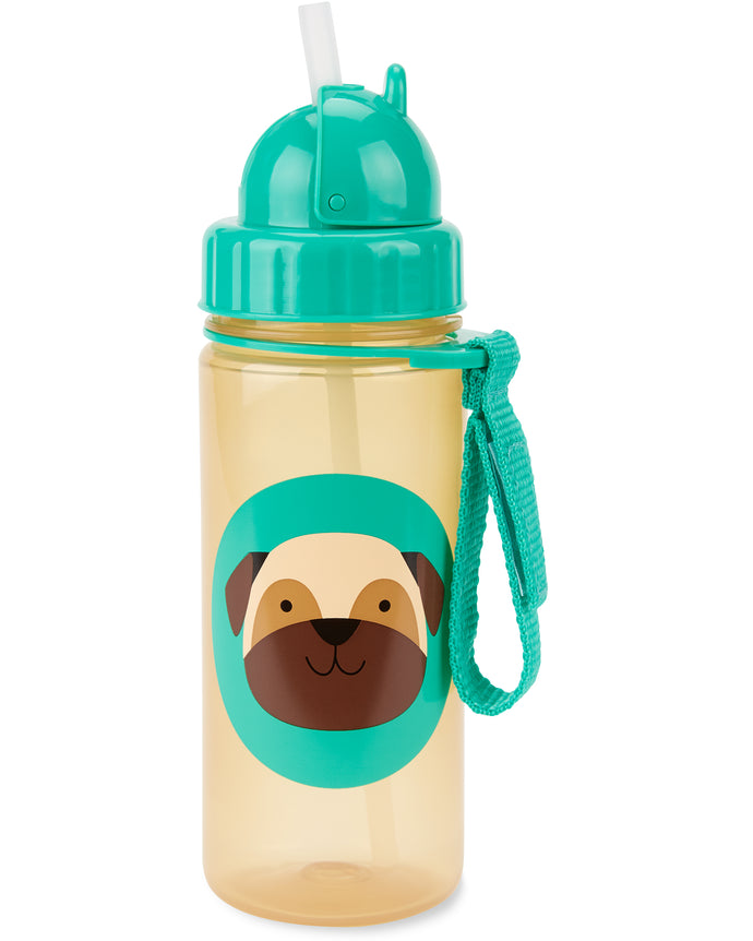 Skip Hop Zoo PP Straw Bottle - Pug