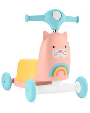 Load image into Gallery viewer, Skip Hop Zoo Ride On 3 in 1 Scooter - Cat
