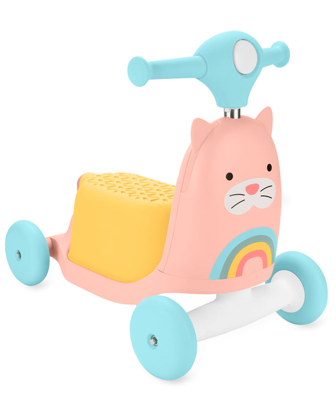 Skip Hop Zoo Ride On 3 in 1 Scooter - Cat