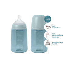 Load image into Gallery viewer, Suavinex 240ml All Silicone Bottle - Blue
