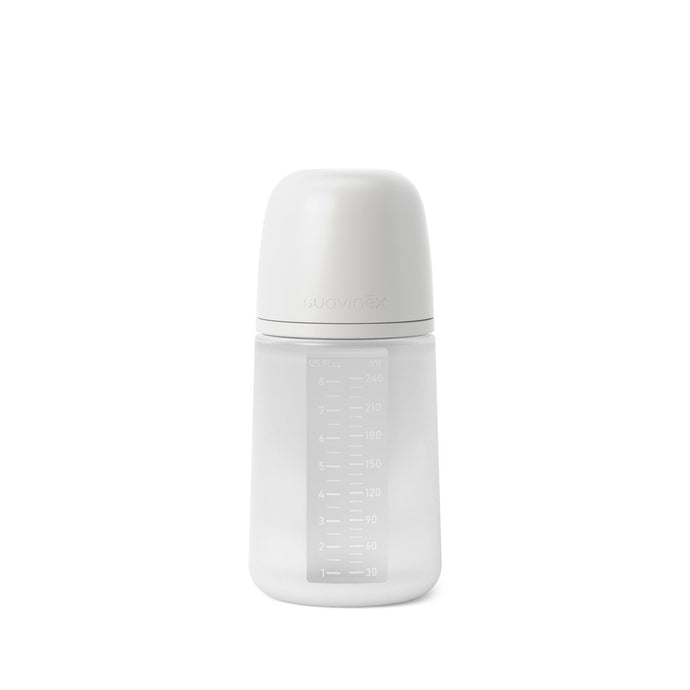 Suavinex 240ml All Silicone Bottle - Transparent