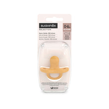 Load image into Gallery viewer, Suavinex Smoothie Ultra Light All Silicone Soother with SX Pro Physiological Teat 0-6M - Color Essence Mustard
