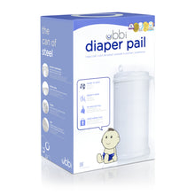 Load image into Gallery viewer, Ubbi Nappy Pail - White (1)
