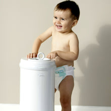 Load image into Gallery viewer, Ubbi Nappy Pail - White (7)
