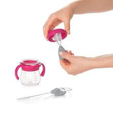 Load image into Gallery viewer, OXO Tot Straw &amp; Sippy Cup Top Cleaning Set - Gray
